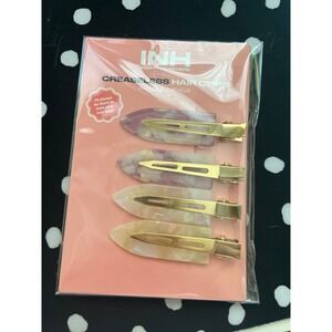 INH creaseless hair clips - 4 pack